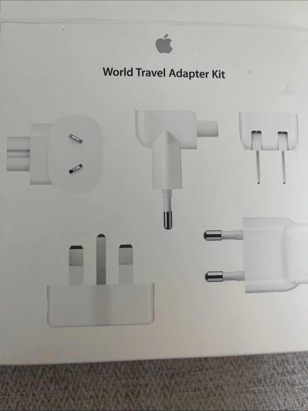 New Apple World Travel Adaptor Kit AC converter #MD837AM/A